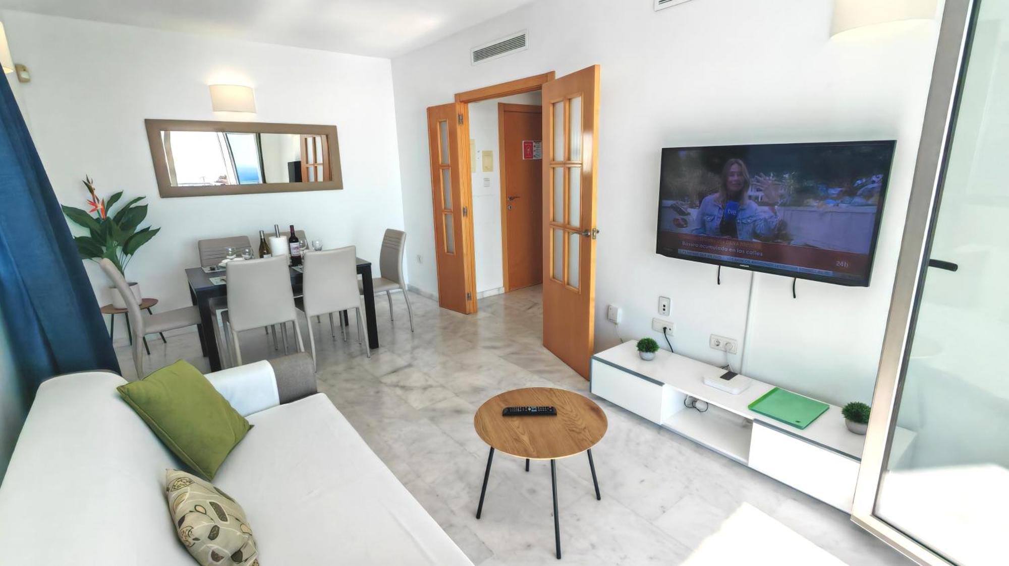 דירות בנידורם Skyline 31 Terraza Privada Con Vistas Al Mar מראה חיצוני תמונה