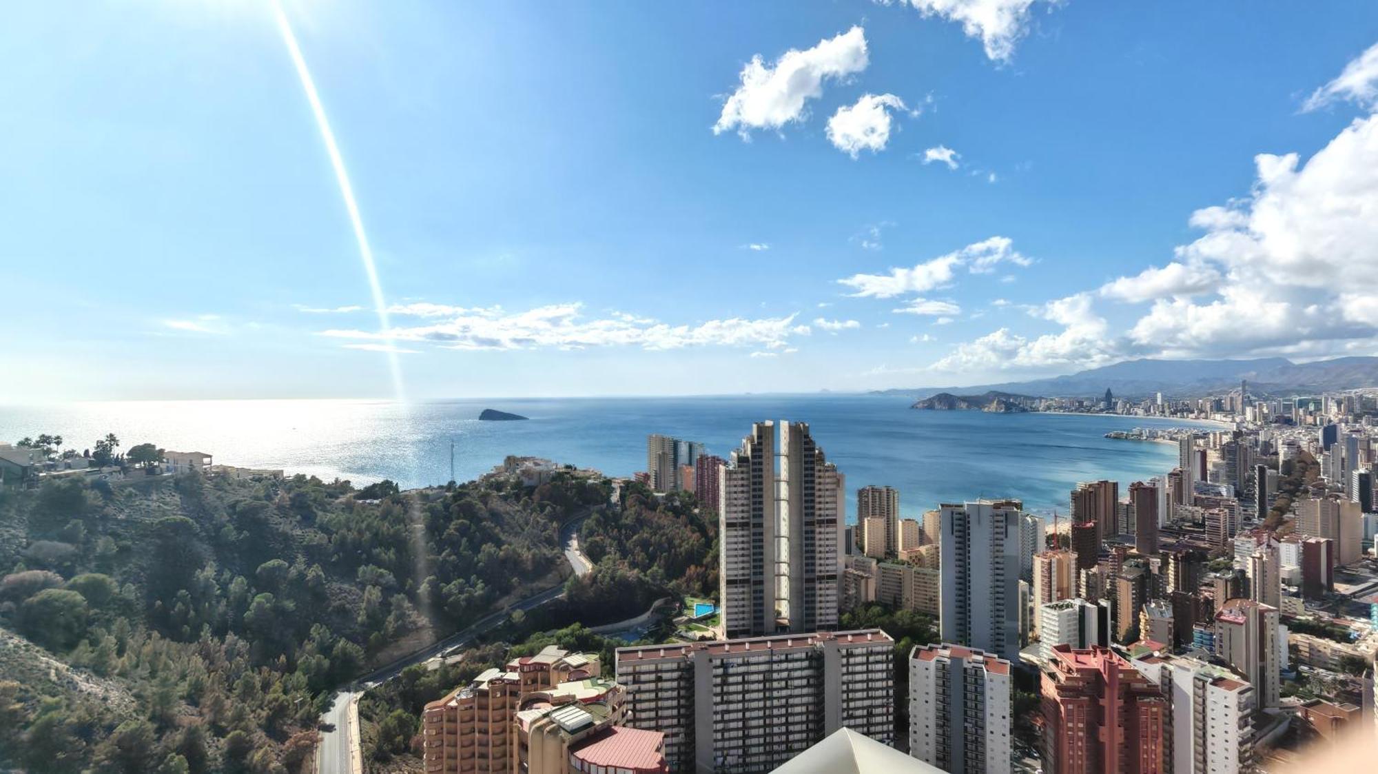דירות בנידורם Skyline 31 Terraza Privada Con Vistas Al Mar מראה חיצוני תמונה