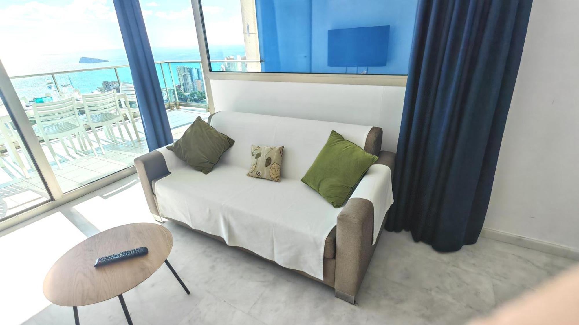 דירות בנידורם Skyline 31 Terraza Privada Con Vistas Al Mar מראה חיצוני תמונה