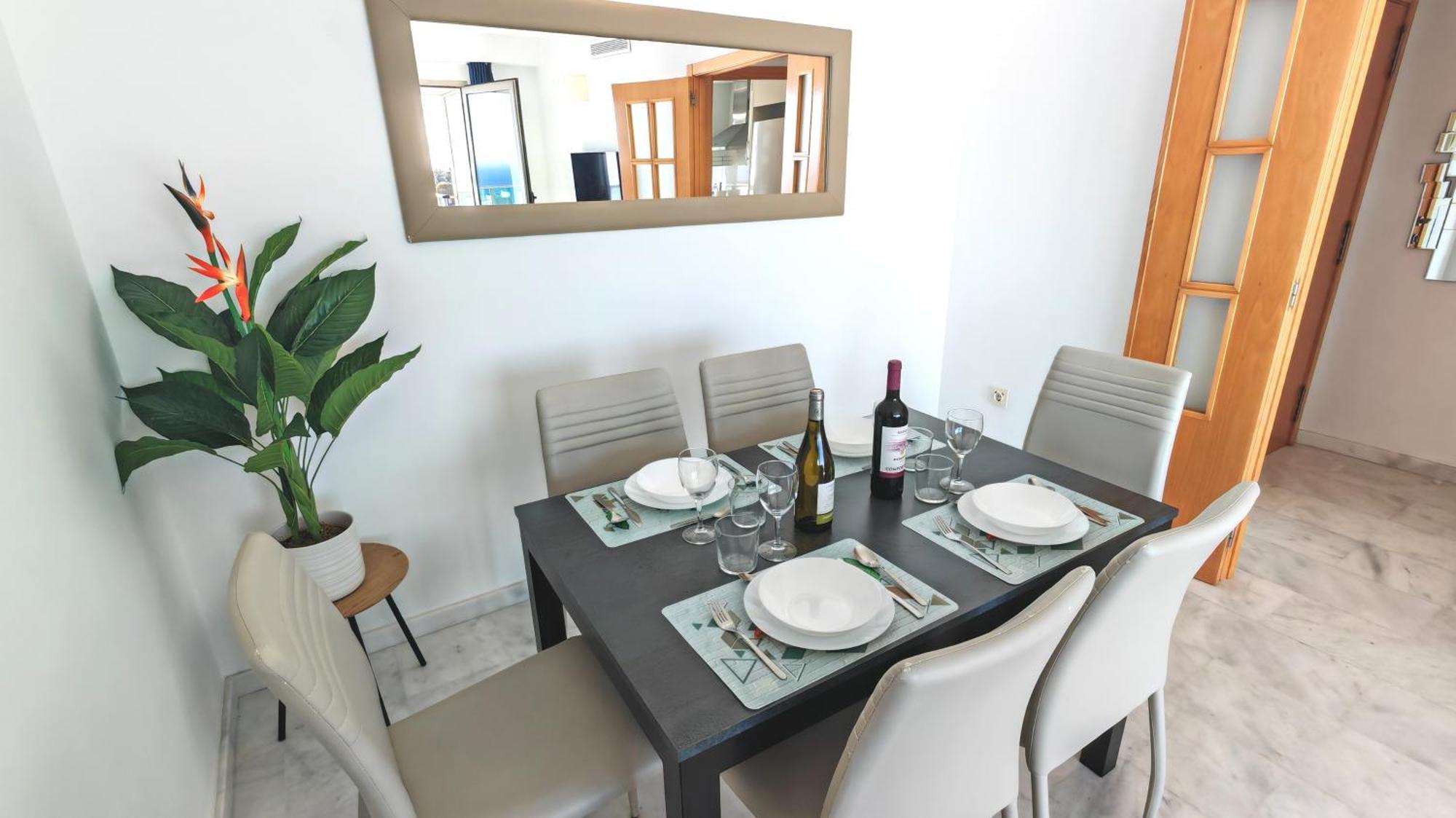 דירות בנידורם Skyline 31 Terraza Privada Con Vistas Al Mar מראה חיצוני תמונה